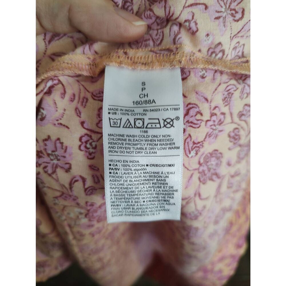 Brand New Old Navy Women's Size Medium Pink Mini Baby Doll Dress Short Sleeve - Picture 9 of 11